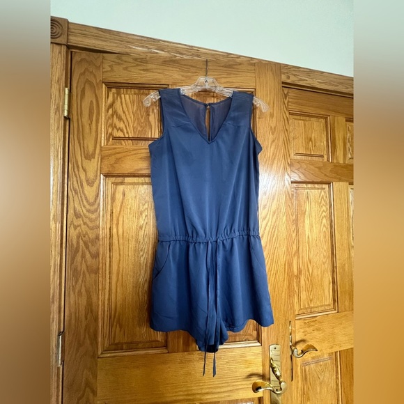 Banana Republic - Navy Sleeveless Romper